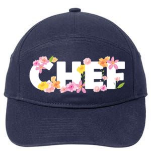 Chef Spring Floral 7-Panel Snapback Hat