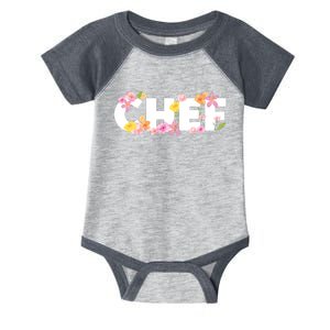 Chef Spring Floral Infant Baby Jersey Bodysuit