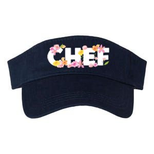 Chef Spring Floral Valucap Bio-Washed Visor