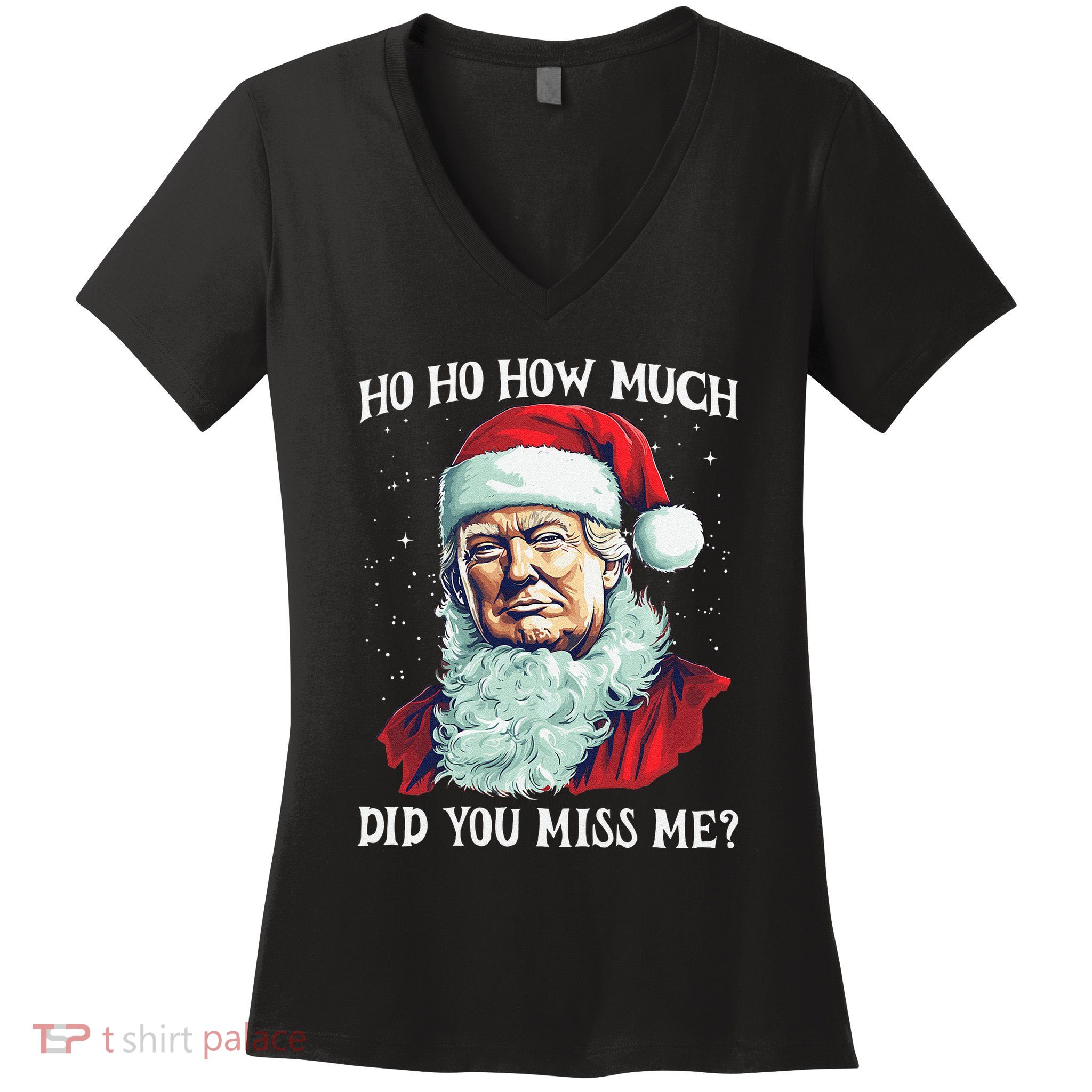 Christmas SantaS Favorite Executive Producer Funny Pajama Women's V-Neck T-Shirt