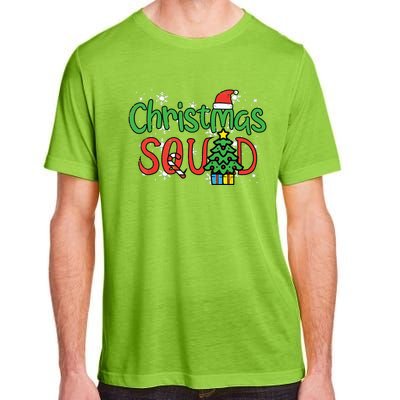 Christmas Squad Family Xmas Crew Adult ChromaSoft Performance T-Shirt