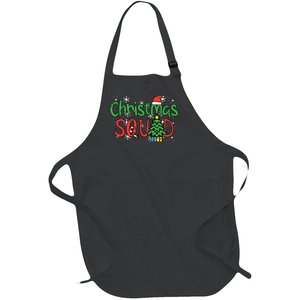 Christmas Squad Family Xmas Crew Full-Length Apron With Pockets