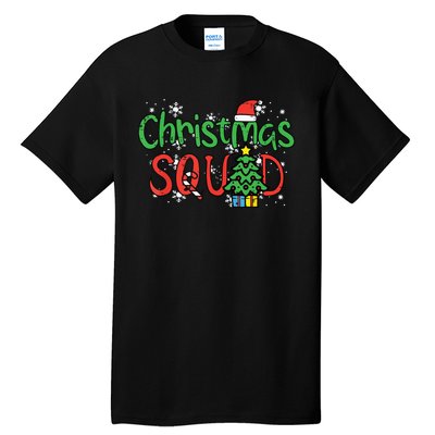 Christmas Squad Family Xmas Crew Tall T-Shirt