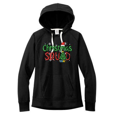 Christmas Squad Family Xmas Crew Women's Fleece Hoodie