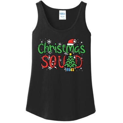 Christmas Squad Family Xmas Crew Ladies Essential Tank