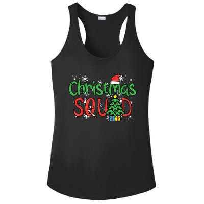 Christmas Squad Family Xmas Crew Ladies PosiCharge Competitor Racerback Tank