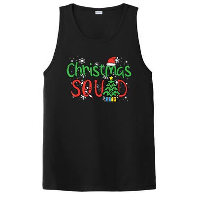 Christmas Squad Family Xmas Crew PosiCharge Competitor Tank