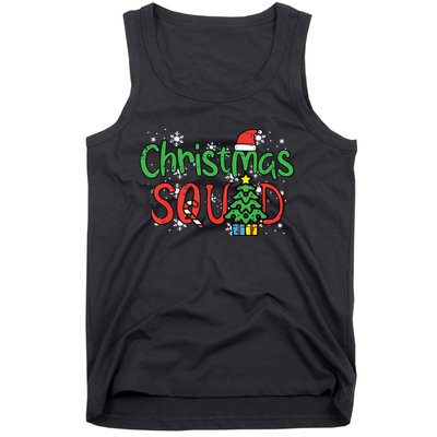 Christmas Squad Family Xmas Crew Tank Top