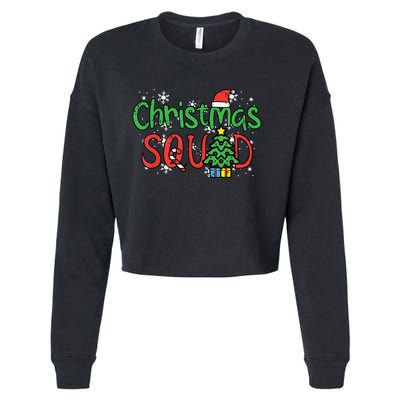 Christmas Squad Family Xmas Crew Cropped Pullover Crew