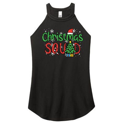 Christmas Squad Family Xmas Crew Women's Perfect Tri Rocker Tank