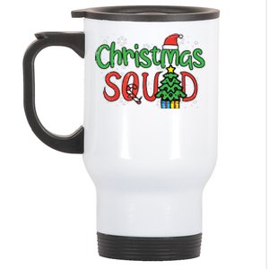 Christmas Squad Family Xmas Crew Stainless Steel Travel Mug