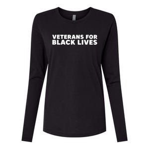 Carrie Spencer Frail Veterans For Black Lives Womens Cotton Relaxed Long Sleeve T-Shirt