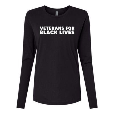 Carrie Spencer Frail Veterans For Black Lives Womens Cotton Relaxed Long Sleeve T-Shirt