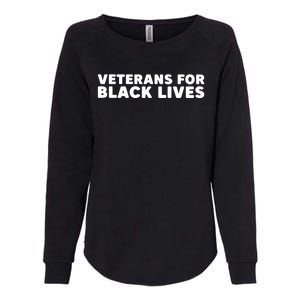 Carrie Spencer Frail Veterans For Black Lives Womens California Wash Sweatshirt