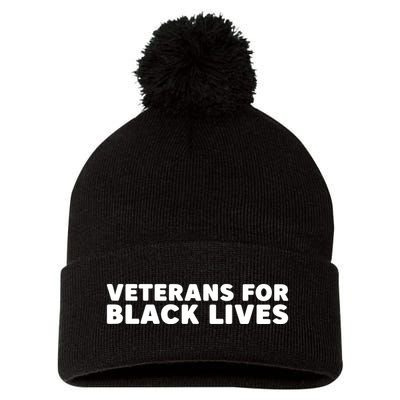Carrie Spencer Frail Veterans For Black Lives Pom Pom 12in Knit Beanie