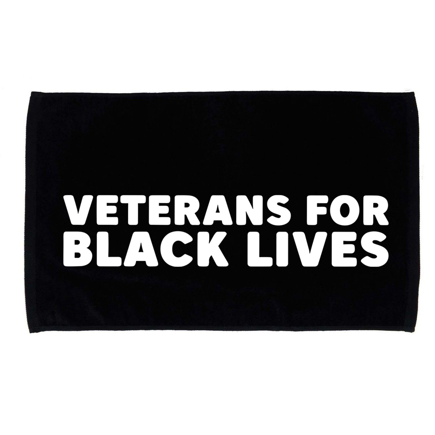 Carrie Spencer Frail Veterans For Black Lives Microfiber Hand Towel