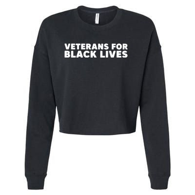 Carrie Spencer Frail Veterans For Black Lives Cropped Pullover Crew