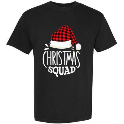 Christmas Squad Family Group Matching Christmas Pajama Party Garment-Dyed Heavyweight T-Shirt