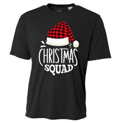 Christmas Squad Family Group Matching Christmas Pajama Party Cooling Performance Crew T-Shirt