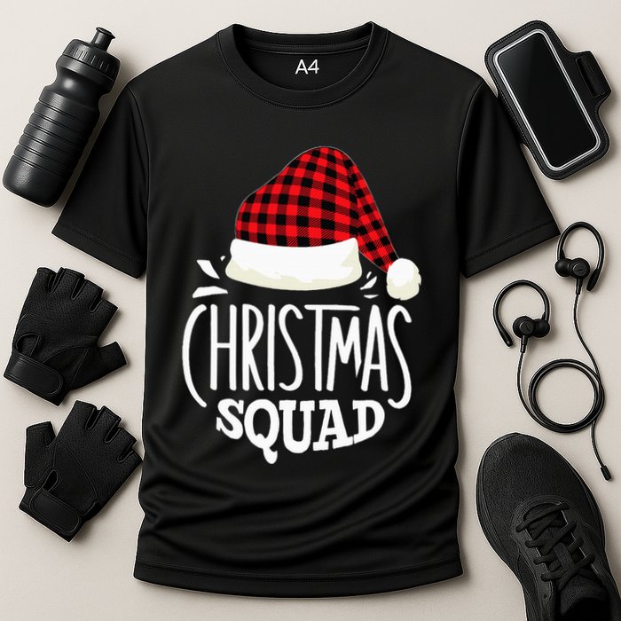 Christmas Squad Family Group Matching Christmas Pajama Party Performance Shirt
