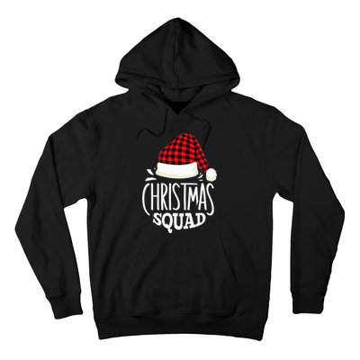 Christmas Squad Family Group Matching Christmas Pajama Party Hoodie