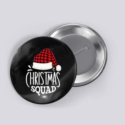 Christmas Squad Family Group Matching Christmas Pajama Party Button