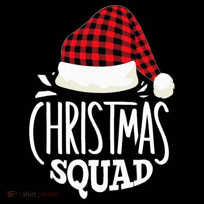 Christmas Squad Family Group Matching Christmas Pajama Party Flatbill Hat