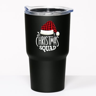 Christmas Squad Family Group Matching Christmas Pajama Party Tumbler