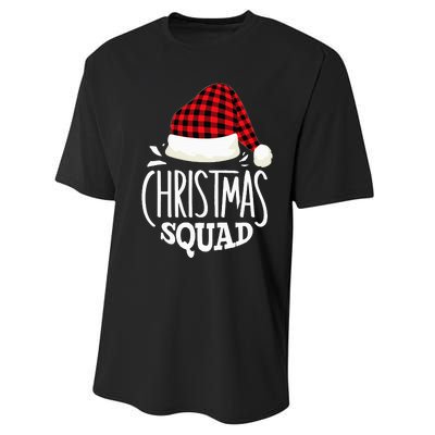 Christmas Squad Family Group Matching Christmas Pajama Party Performance Sprint T-Shirt