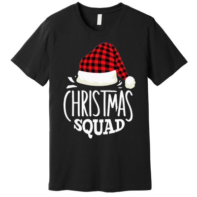 Christmas Squad Family Group Matching Christmas Pajama Party Premium T-Shirt