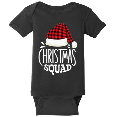 Christmas Squad Family Group Matching Christmas Pajama Party Baby Bodysuit