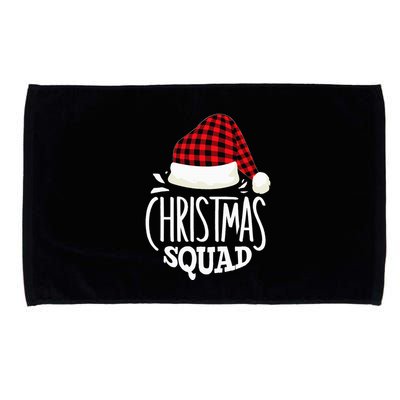 Christmas Squad Family Group Matching Christmas Pajama Party Microfiber Hand Towel