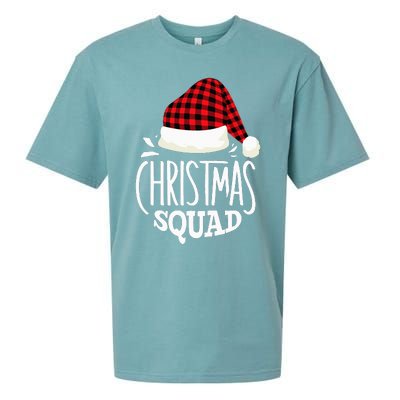 Christmas Squad Family Group Matching Christmas Pajama Party Sueded Cloud Jersey T-Shirt