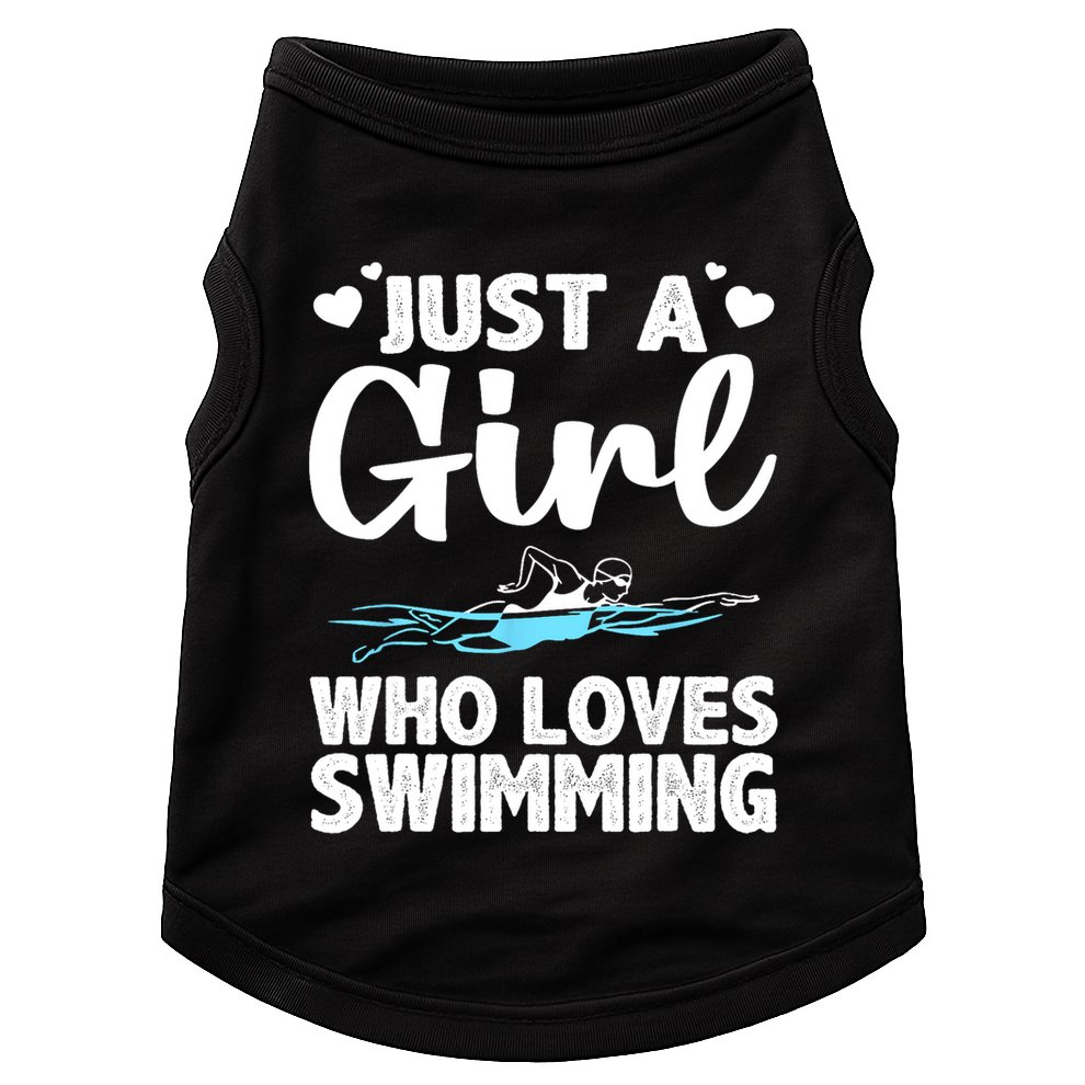 Cool Swimming For Girls Women Swimmer Swim Coach Team Sports Doggie Tank