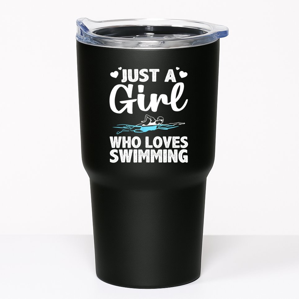 Cool Swimming For Girls Women Swimmer Swim Coach Team Sports Tumbler