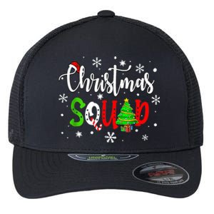 Christmas Squad Funny Family Xmas Tree Pajama Funny Gift Flexfit Unipanel Trucker Cap