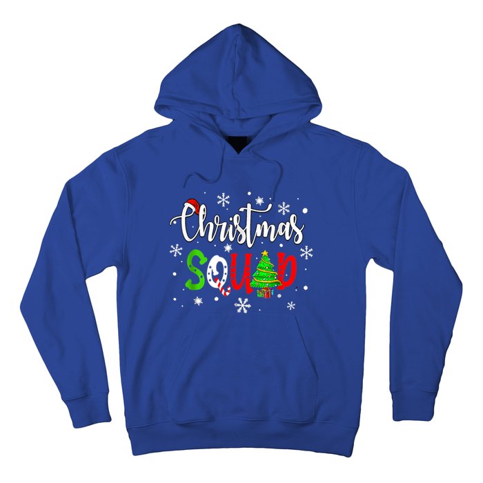 Christmas Squad Funny Family Xmas Tree Pajama Funny Gift Hoodie