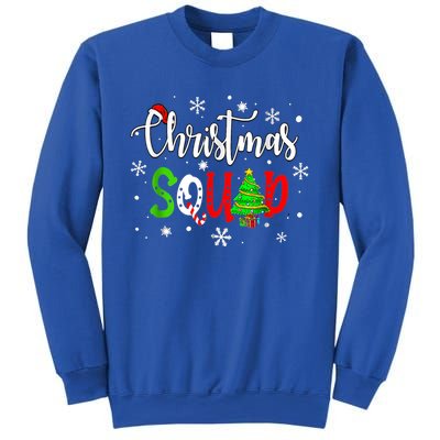 Christmas Squad Funny Family Xmas Tree Pajama Funny Gift Sweatshirt