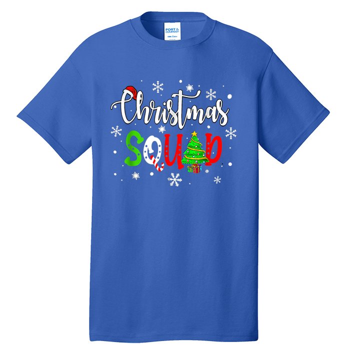 Christmas Squad Funny Family Xmas Tree Pajama Funny Gift Tall T-Shirt