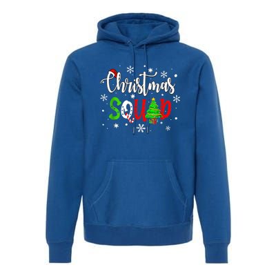 Christmas Squad Funny Family Xmas Tree Pajama Funny Gift Premium Hoodie