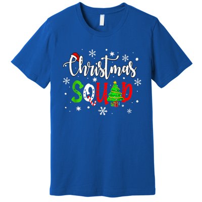 Christmas Squad Funny Family Xmas Tree Pajama Funny Gift Premium T-Shirt