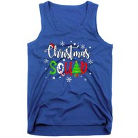 Christmas Squad Funny Family Xmas Tree Pajama Funny Gift Tank Top