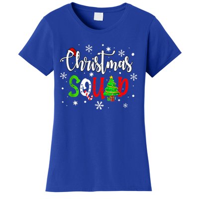 Christmas Squad Funny Family Xmas Tree Pajama Funny Gift Women's T-Shirt