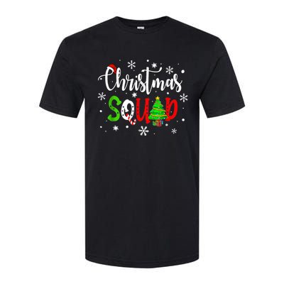 Christmas Squad Funny Family Xmas Tree Pajama Funny Gift Softstyle CVC T-Shirt