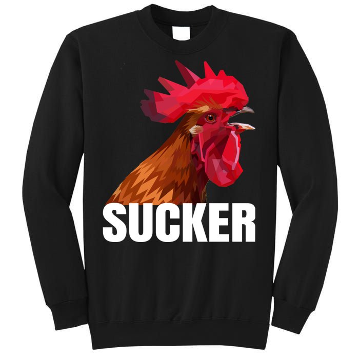 Cock Sucker Funny Rooster Joke Sweatshirt