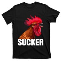 Cock Sucker Funny Rooster Joke T-Shirt