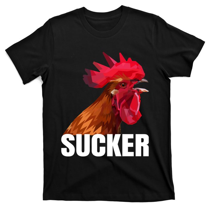 Cock Sucker Funny Rooster Joke T-Shirt