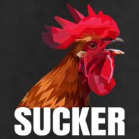 Cock Sucker Funny Rooster Joke Adult Drive Performance Visor