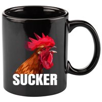 Cock Sucker Funny Rooster Joke 11oz C Handle Ceramic Mug