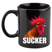 Cock Sucker Funny Rooster Joke 11oz C Handle Ceramic Mug